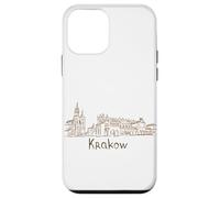 Custodia per iPhone 12 mini Souvenir di viaggio di Cracovia Polonia Panorama City Landmark Gift