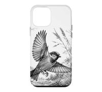 Custodia per iPhone 12 mini Spetebo volante disegnato con arte in natura