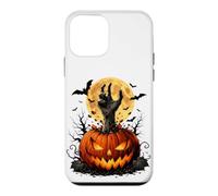 Custodia per iPhone 12 mini Spettrale zucca zombie mano Halloween per uomini donne bambini
