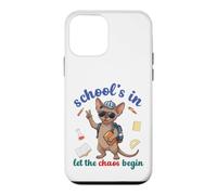 Custodia per iPhone 12 mini Sphynx Cat Back To School Vibes Scuole In Let Chaos Begin
