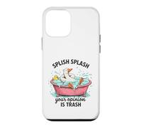 Custodia per iPhone 12 mini Splish Splash La tua opinione è Trash Duck Bath