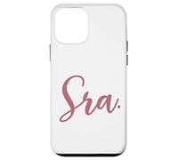 Custodia per iPhone 12 mini Sra., signora spagnola moglie marito matrimonio sr Mr Matching Señora