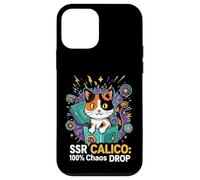 Custodia per iPhone 12 mini SSR Calico Cat 100% Chaos Drop Gacha Gaming Loot Box