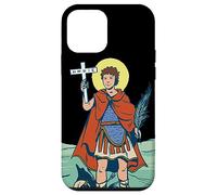 Custodia per iPhone 12 mini St Expeditus Expedite Expedito Hodie Cattolico Saint Spartan