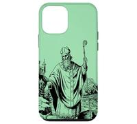 Custodia per iPhone 12 mini St Patrick Catholic Saint Patricks Day Snakes Irlanda