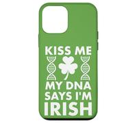 Custodia per iPhone 12 mini St Patricks Kiss Me My DNA dice che sono irlandese