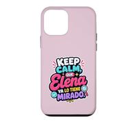 Custodia per iPhone 12 mini Stai calmo, que Elena ya lo tiene mirado