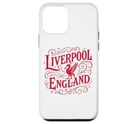 Custodia per iPhone 12 mini Stampa vintage Liverpool Inghilterra Liverbird rossa