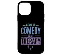 Custodia per iPhone 12 mini Stand Up Comedy Is My Therapy Artista comico -