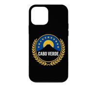 Custodia per iPhone 12 mini Stemma del patrimonio dell'isola degli squali blu di Capo Verde