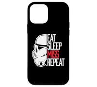 Custodia per iPhone 12 mini Stormtrooper Mangiare Dormire Miss Ripeti