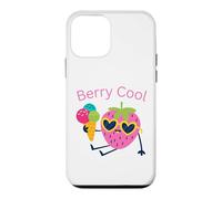 Custodia per iPhone 12 mini Strawberry Berry Cool Summer Icecream