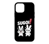 Custodia per iPhone 12 mini Sugoi! Divertente Chibi Anime Bunny Kawaii Manga Commedia