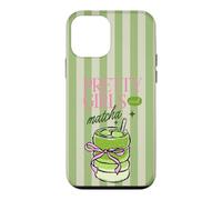 Custodia per iPhone 12 mini Summer Girlie Green Fun Tea Belle Ragazze Matcha
