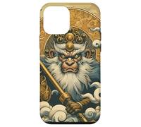 Custodia per iPhone 12 mini Sun Wukong Monkey King Mitologia Cinese Guerriero