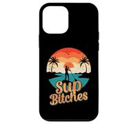 Custodia per iPhone 12 mini SUP Bitches Paddleboard Paddle Board Boarding Ragazze Donne