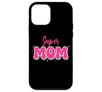 Custodia per iPhone 12 mini Super Mamma in Fun Bolla Lettere