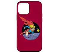 Custodia per iPhone 12 mini Supergirl Night Flight