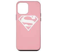 Custodia per iPhone 12 mini Supergirl White & Pink Shield