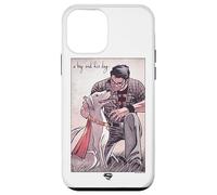 Custodia per iPhone 12 mini Superman Man's Best Friend