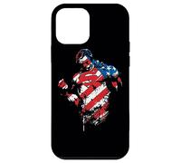 Custodia per iPhone 12 mini Superman The American Way Flag