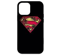 Custodia per iPhone 12 mini Superman War Torn Logo Shield