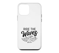Custodia per iPhone 12 mini Surf Beach Graphic Surfer Gift Coastal Surfing Lover