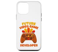 Custodia per iPhone 12 mini Sviluppatore di videogiochi Future Thanksgiving Gaming Fun Boy Kid