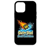 Custodia per iPhone 12 mini Swim Dad To A Small Tidal Wave Swimming Istruttore