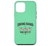 Custodia per iPhone 12 mini Swing Hard In Case You Hit It More Holes Golf Meme
