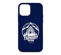 Custodia per iPhone 12 mini Tärnaby Sverige Ski Resort - Cappello da sci, design Tärnaby