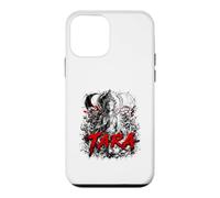 Custodia per iPhone 12 mini Tara Dea buddista Lotus Moon Phases Meditazione