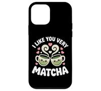 Custodia per iPhone 12 mini Tè Matcha Che Dice Tè Verde I Like You Very Matcha