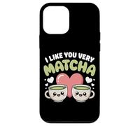 Custodia per iPhone 12 mini Tè Matcha Che Dice Tè Verde I Like You Very Matcha