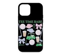 Custodia per iPhone 12 mini Tee Time Babe Coquette - Carrello da golf con fiocchi