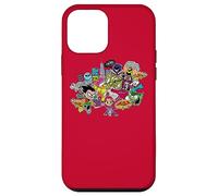 Custodia per iPhone 12 mini Teen Titans Go! Pizza War!