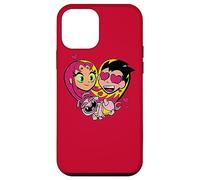 Custodia per iPhone 12 mini Teen Titans Go! Starfire and Robin