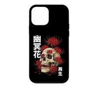 Custodia per iPhone 12 mini Teschio Giglio Ragno Giapponese Giappone