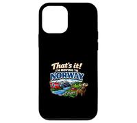 Custodia per iPhone 12 mini That's It I'm Moving to Norway Divertente Norvegia Viaggi Umorismo