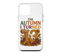 Custodia per iPhone 12 mini The Autumn I Turned - Scarponi da trekking per 13° compleanno
