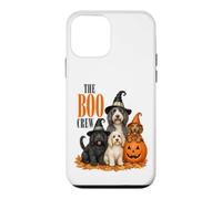 Custodia per iPhone 12 mini The Boo Crew Halloween Dogs Pumpkin Witch Hat