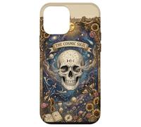 Custodia per iPhone 12 mini The Cosmic Sigil Celestial Skull and Galaxy