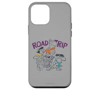 Custodia per iPhone 12 mini The Flintstones Barney Fred Wilma Road Trip