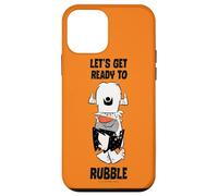 Custodia per iPhone 12 mini The Flintstones Barney Let's Get Ready to Rubble