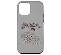 Custodia per iPhone 12 mini The Flintstones Fred with Sleeping Dino