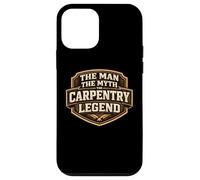 Custodia per iPhone 12 mini The Man The Myth The Carpentry Legend Funny Carpenter Joke