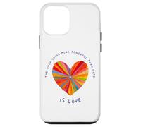 Custodia per iPhone 12 mini THE ONLY THING MORE POWERFUL THAN HATE IS LOVE