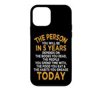 Custodia per iPhone 12 mini The Person You Will Be In 5 Years Imprenditore Motivazione