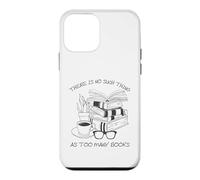 Custodia per iPhone 12 mini There Is No Such Thing As Too Many Books Womens Reading