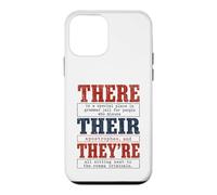 Custodia per iPhone 12 mini There Their They're Funny Grammar English Teacher Humor